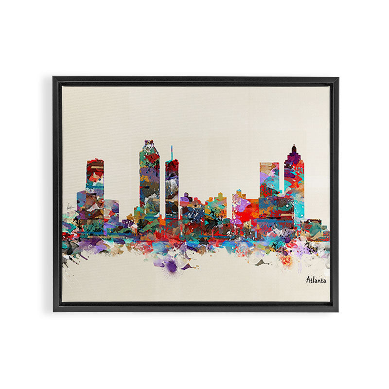 Atlanta Georgia Framed Canvas Print Gallery Image 2