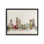 Atlanta georgia skyline Framed Canvas Print Gallery Image 8