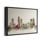 Atlanta georgia skyline Framed Canvas Print Gallery Image 2