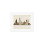 atlanta skyline Art Print Gallery Image 1