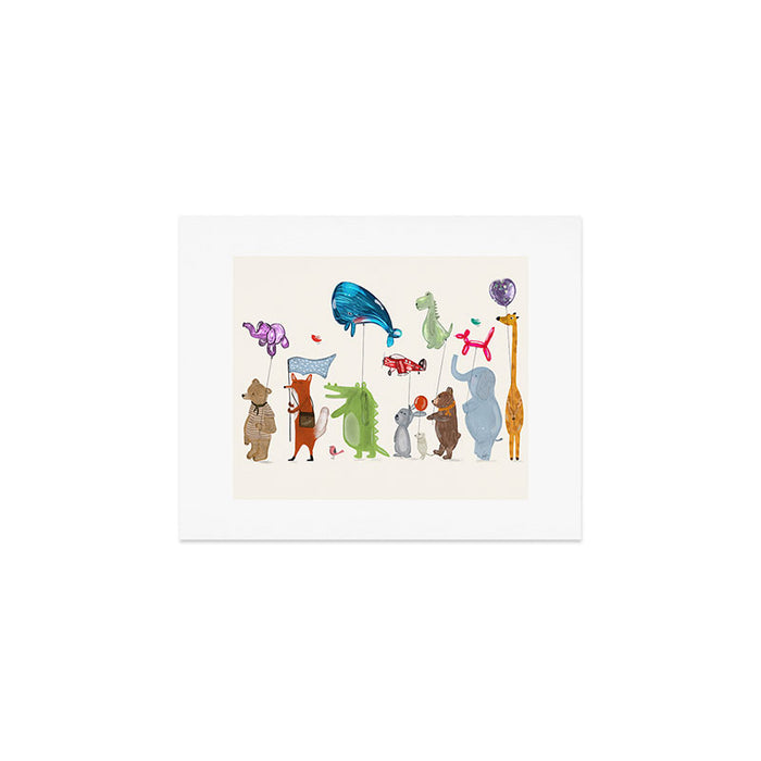 balloon parade Art Print Gallery Image 1