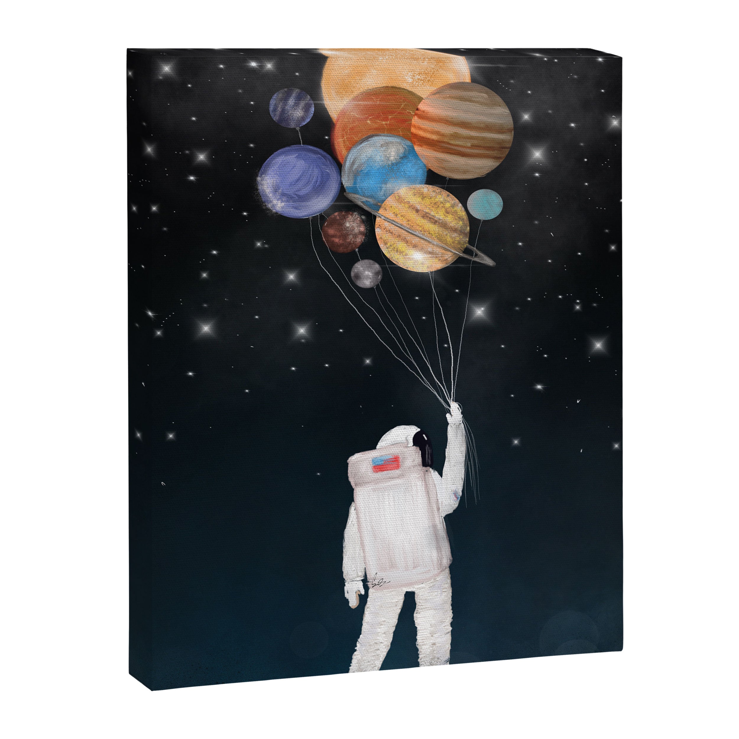 balloon universe Canvas Print Gallery Image 8