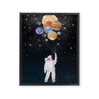 balloon universe Framed Canvas Print Gallery Image 8