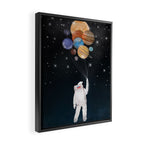 balloon universe Framed Canvas Print Gallery Image 2