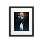 balloon universe Framed Art Print Gallery Image 6