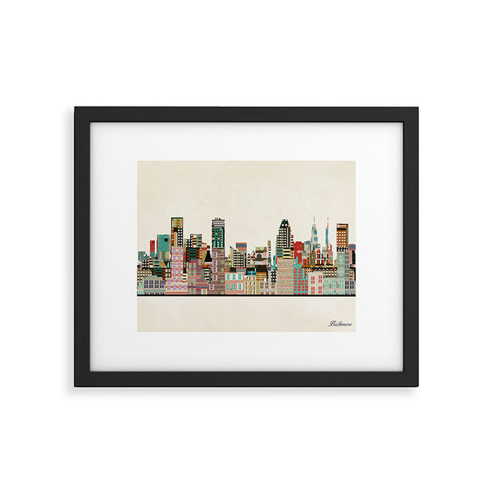 baltimore maryland Framed Art Print Gallery Image 1