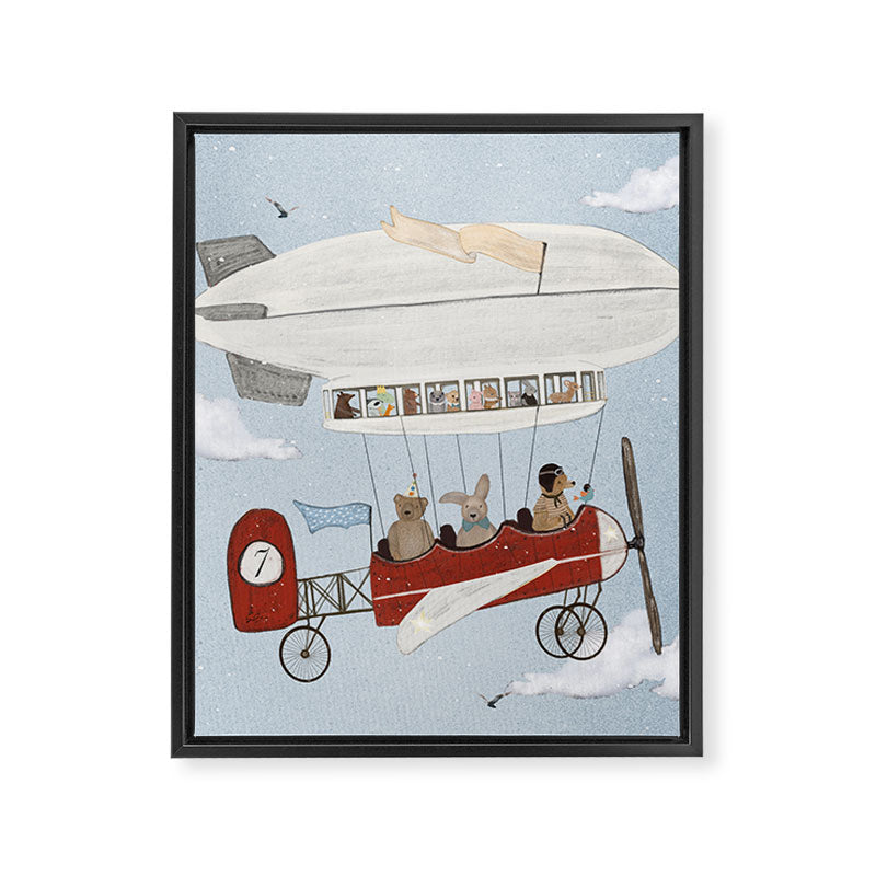 big adventure days Framed Canvas Print Gallery Image 6