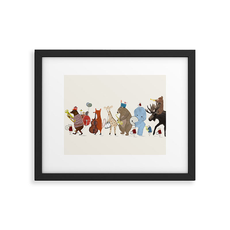 big little parade Framed Art Print Gallery Image 4