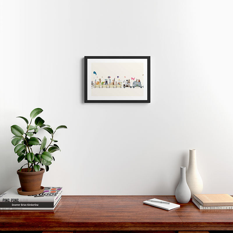 big playtime parade Framed Art Print Gallery Image 2
