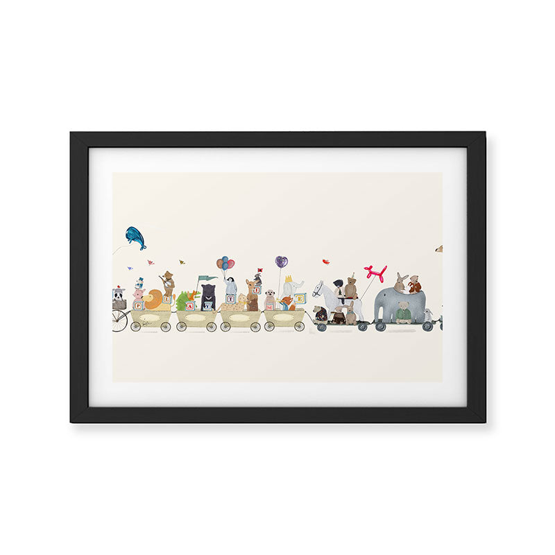 big playtime parade Framed Art Print Gallery Image 2