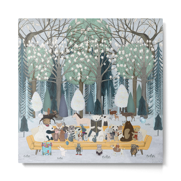 big story time Metal Print Gallery Image 1