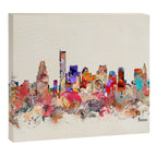 boston city massachusetts Canvas Print Gallery Image 12