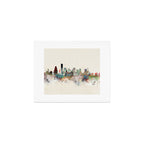 boston massachusetts skyline Art Print Gallery Image 1