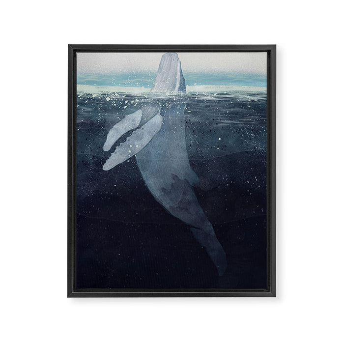breathe Framed Canvas Print Gallery Image 1