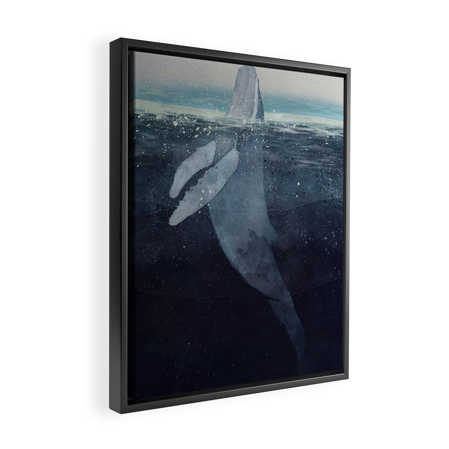breathe Framed Canvas Print Gallery Image 2