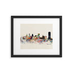 buffalo city new york Framed Art Print Gallery Image 6