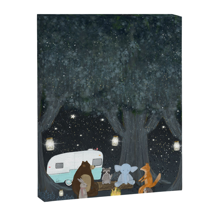 camping time Canvas Print Gallery Image 1