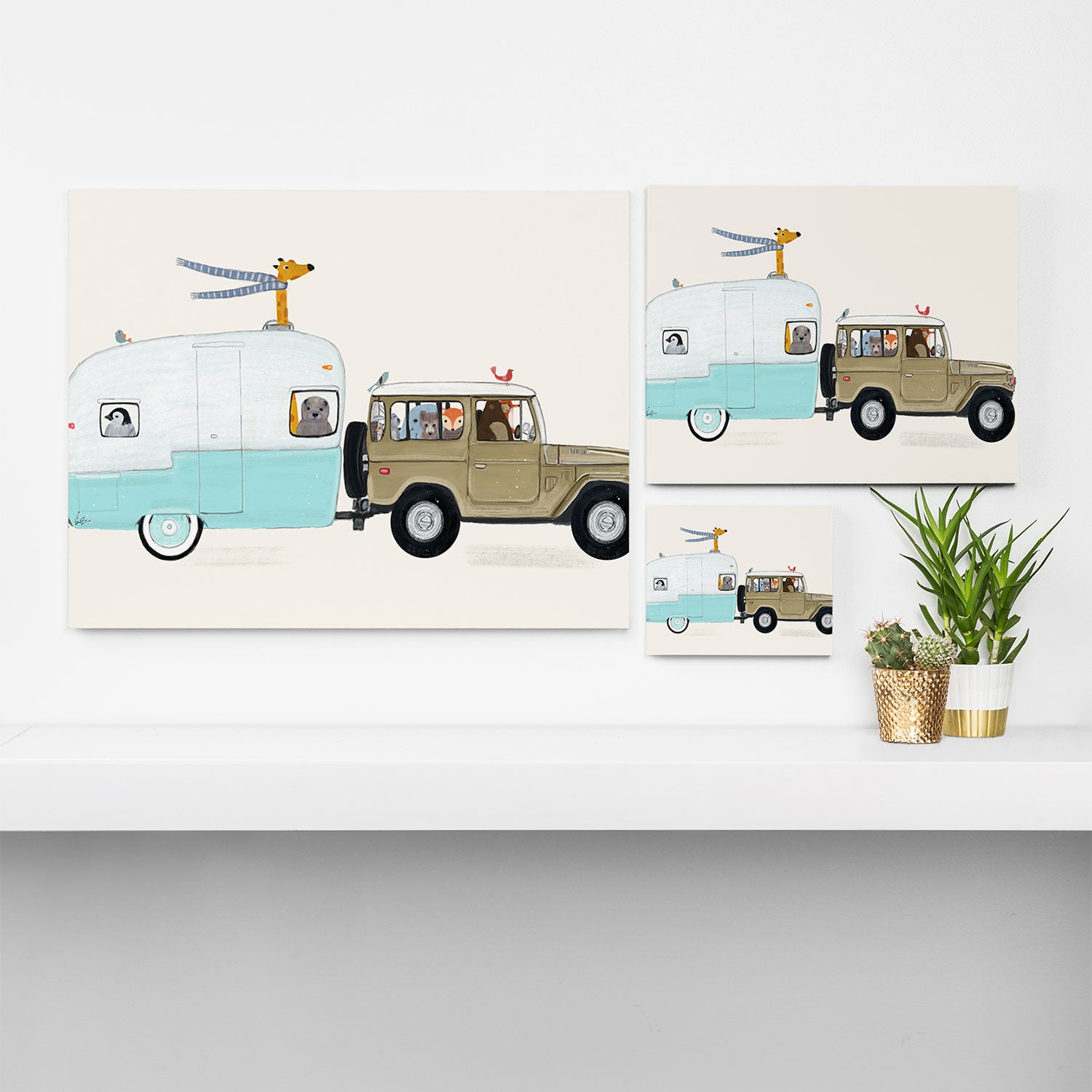 camping trip Canvas Print Gallery Image 3