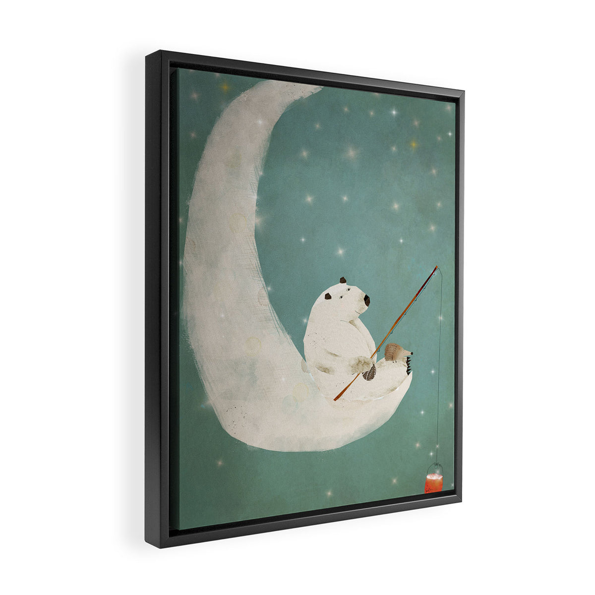 catch a falling star Framed Canvas Print Gallery Image 2