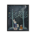 catching fireflies Framed Canvas Print Gallery Image 8