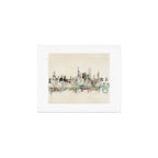 chicago city skyline Art Print Gallery Image 1