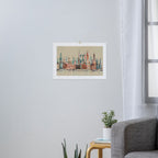 chicago city skyline Art Print Gallery Image 3