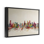 chicago illinois Framed Canvas Print Gallery Image 2