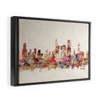 Chicago Illinois skyline Framed Canvas Print Gallery Image 6