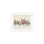 chicago illinois skyline Art Print Gallery Image 1