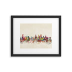 chicago illinois Framed Art Print Gallery Image 5