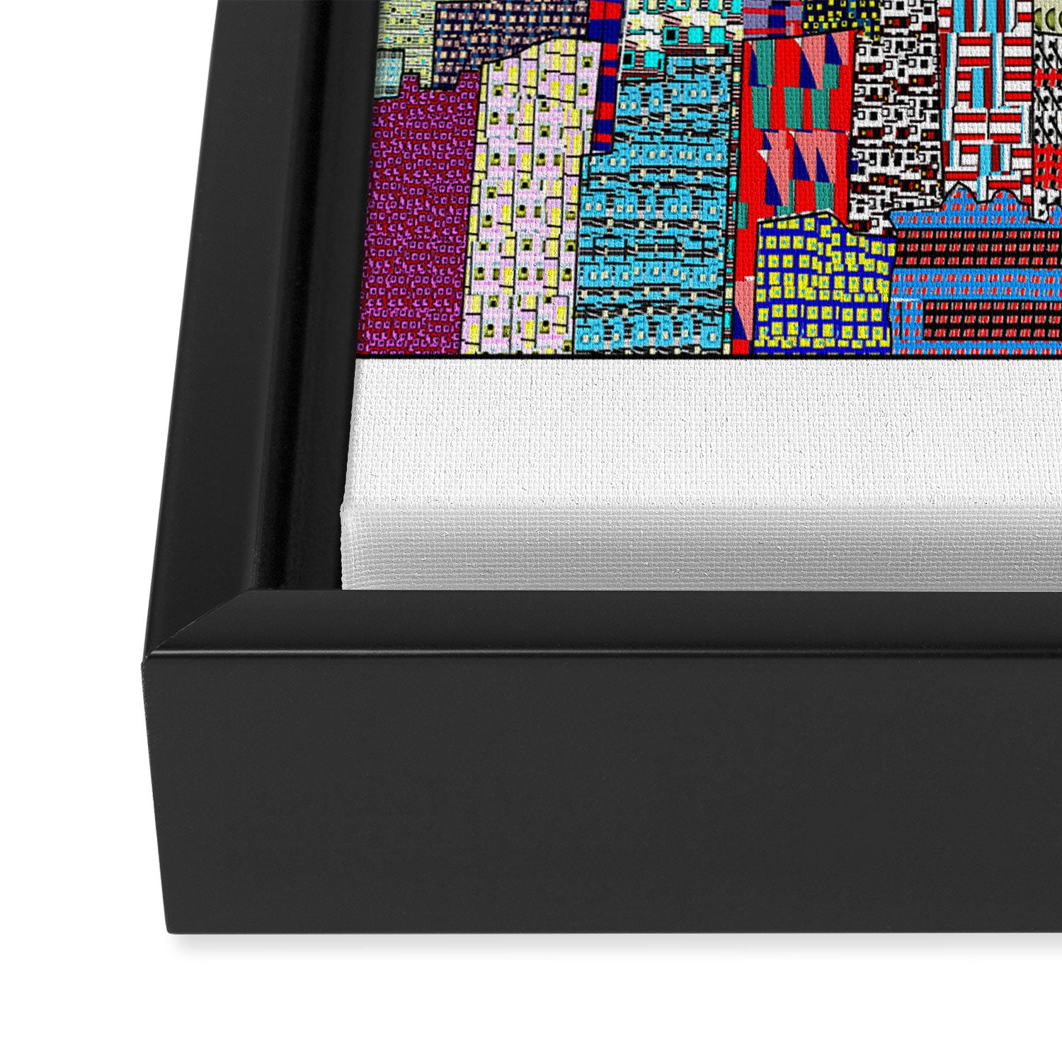 Chicago  Framed Canvas Print Gallery Image 3