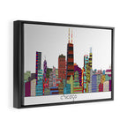 Chicago  Framed Canvas Print Gallery Image 6