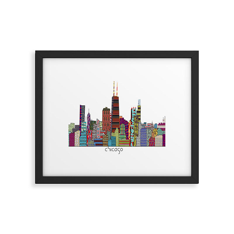 Chicago  Framed Art Print Gallery Image 5