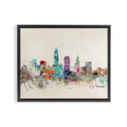 cleveland ohio Framed Canvas Print Gallery Image 2