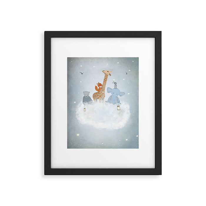 collecting stars Framed Art Print Gallery Image 1