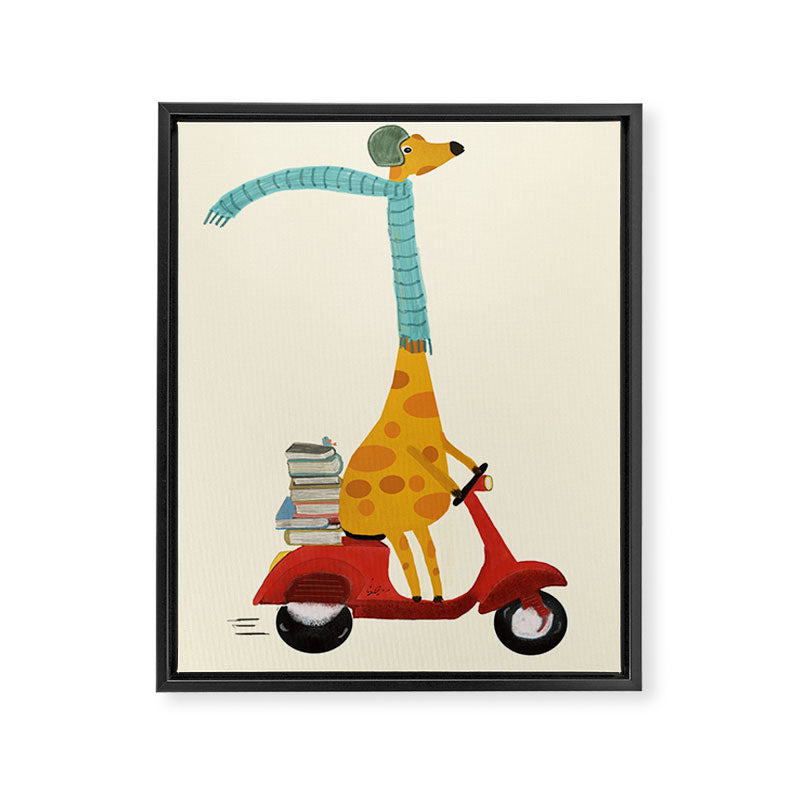 college days Framed Canvas Print Gallery Image 8