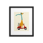college days Framed Art Print Gallery Image 4