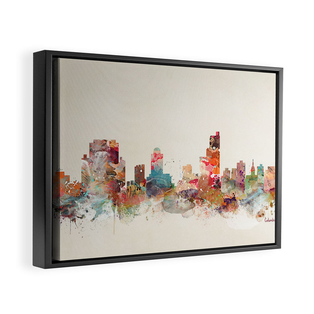columbia south carolina Framed Canvas Print Gallery Image 2