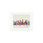 Columbus Ohio skyline Art Print Gallery Image 1