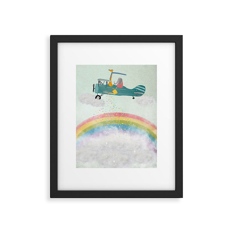 creating rainbows Framed Art Print Gallery Image 6