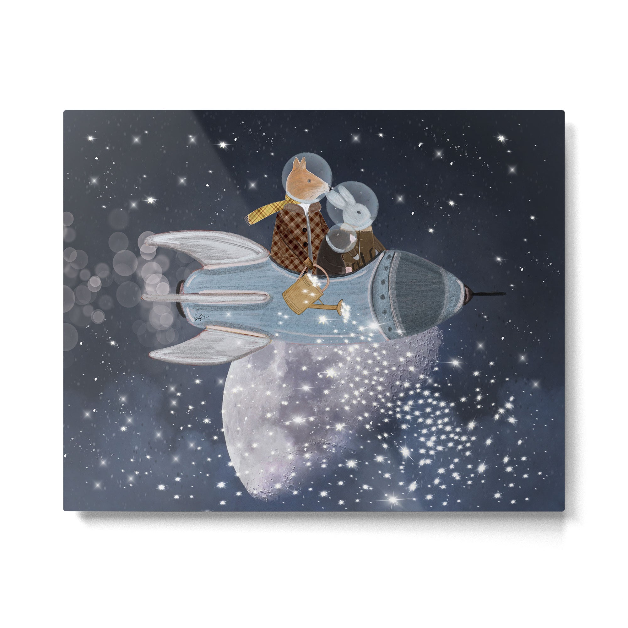 creating stars Metal Print Gallery Image 6