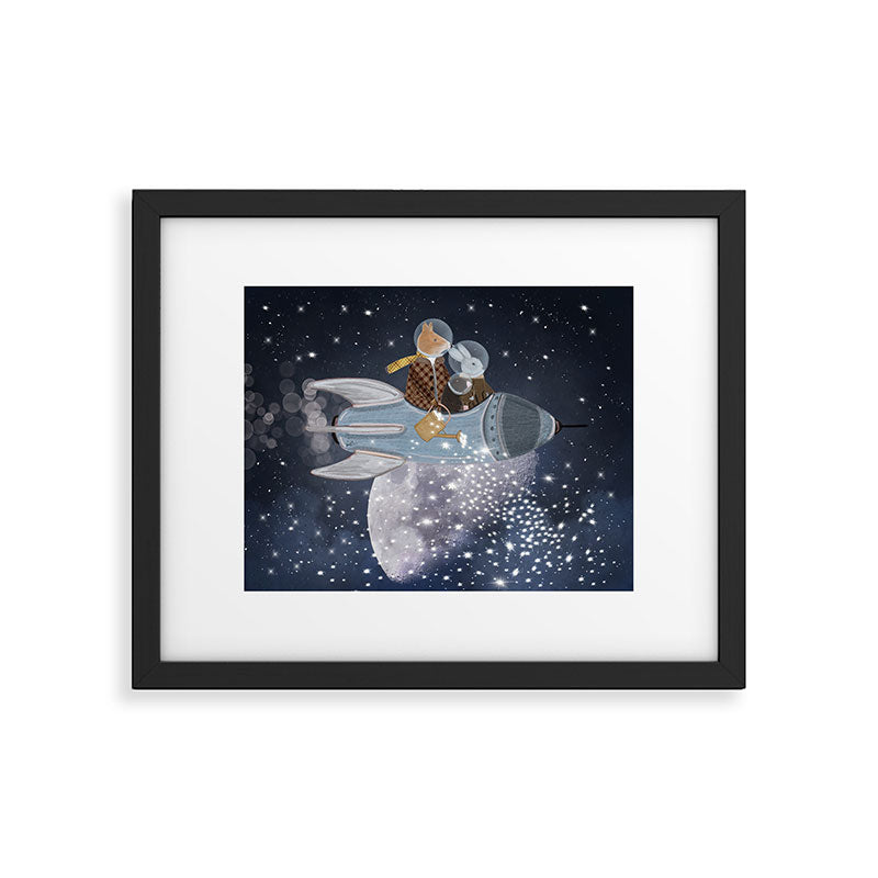 creating stars Framed Art Print Gallery Image 6