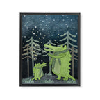 crocodoodle stars Framed Canvas Print Gallery Image 8