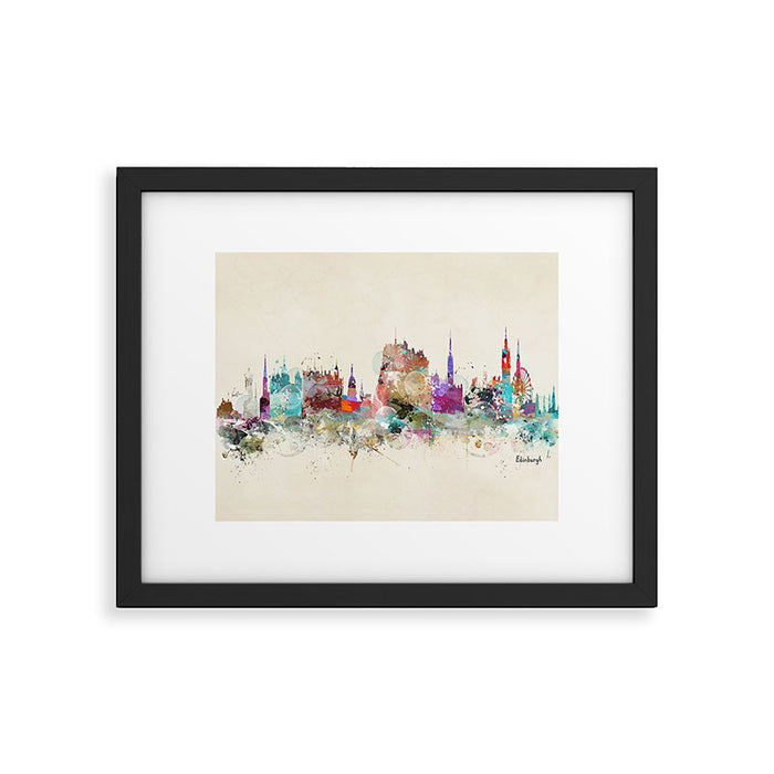 edinburgh scotland Framed Art Print Gallery Image 1