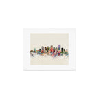 edmonton canada skyline Art Print Gallery Image 1