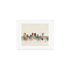 fort worth skyline Art Print Gallery Image 1