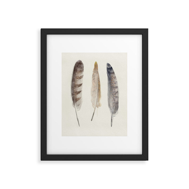 free wild feathers Framed Art Print Gallery Image 6