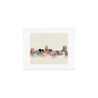 fresno skyline Art Print Gallery Image 1