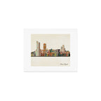 grand rapids michigan skyline Art Print Gallery Image 1