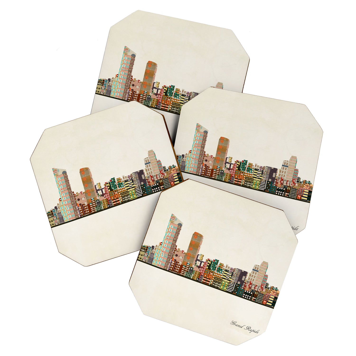 grand rapids michigan skyline Coaster Gallery Image 1